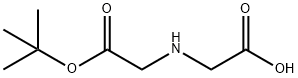 2-((2-(叔丁氧基)-2-氧代乙基)氨基)乙酸, 141743-20-6, 结构式