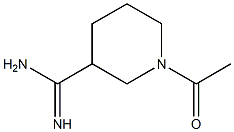 1-acetylpiperidine-3-carboximidamide Structure