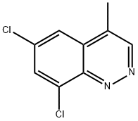 6,8-Dichloro-4-methyl-cinnoline Struktur