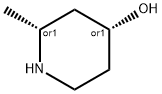 (2S,4S)-2-METHYLPIPERIDIN-4-OL, 1421310-00-0, 结构式