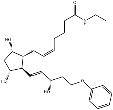 1421369-12-1 (Z)-7-[(1R,2R,3R,5S)-3,5-dihydroxy-2-[(E,3S)-3-hydroxy-5-phenoxypent-1-enyl]cyclopentyl]-N-ethylhept-5-enamide