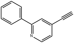 4-ethynyl-2-phenylpyridine Structure