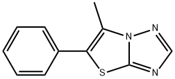 6-METHYL-5-PHENYLTHIAZOLO[3,2-B][1,2,4]TRIAZOLE Structure