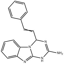 1425924-54-4 4-Styryl-1,4-dihydro-benzo[4,5]imidazo[1,2-a][1,3,5]triazin-2-ylamine