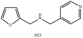 [(furan-2-yl)methyl][(pyridin-4-yl)methyl]amine dihydrochloride Structure