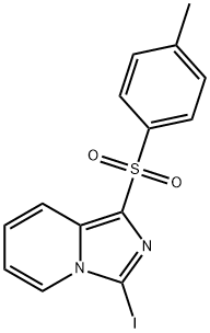 3-iodo-1-(4-methylbenzenesulfonyl)imidazo[1,5-a]pyridine Structure