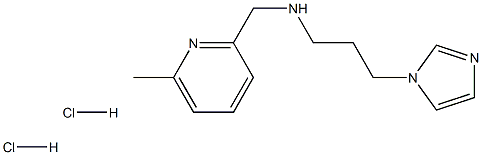 [3-(1H-imidazol-1-yl)propyl][(6-methylpyridin-2-yl)methyl]amine dihydrochloride|[3-(1H-imidazol-1-yl)propyl][(6-methylpyridin-2-yl)methyl]amine dihydrochloride