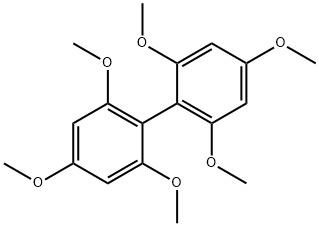 1,1'-Biphenyl, 2,2',4,4',6,6'-hexamethoxy- Structure