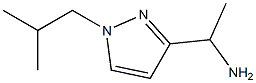 1-(1-Isobutyl-1H-pyrazol-3-yl)-ethylamine|1-(1-异丁基-1H-吡唑-3-基)乙胺