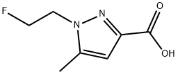 1-(2-Fluoroethyl)-5-methyl-1H-pyrazole-3-carboxylic acid|1427014-31-0