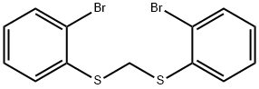 bis((2-bromophenyl)thio)methane 化学構造式