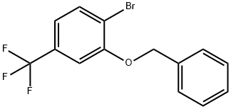 3-Benzyloxy-4-bromobenzotrifluoride Structure