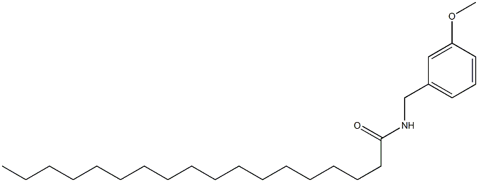 N-(3-甲氧基苄基)-十八碳酰胺, 1429659-99-3, 结构式