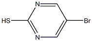 5-bromopyrimidine-2-thiol,14305-25-0,结构式