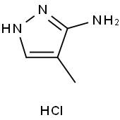 4-Methyl-1H-pyrazol-3-amine hydrochloride Structure