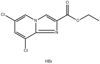 ethyl 6,8-dichloroimidazo[1,2-a]pyridine-2-carboxylate Structure