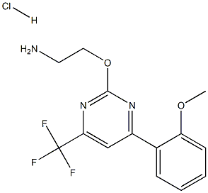 1431966-59-4 2-[4-(2-methoxyphenyl)-6-(trifluoromethyl)pyrimidin-2-yl]oxyethanamine:hydrochloride