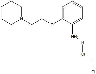 2-(2-piperidin-1-ylethoxy)aniline:dihydrochloride,1432034-78-0,结构式