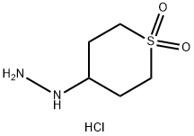4-肼基-1Λ6-硫烷-1,1-二酮盐酸,1432678-30-2,结构式