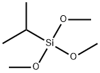 Silane, trimethoxy(1-methylethyl)- 化学構造式