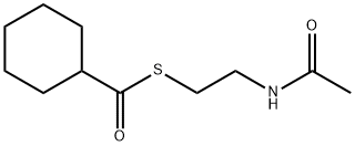 シクロヘキサンカルボチオ酸類-(2-アセトアミドエチル) 化学構造式