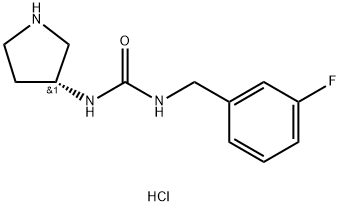 (R)-1-(3-Fluorobenzyl)-3-(pyrrolidin-3-yl)urea hydrochloride