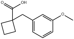 1-(3-Methoxybenzyl)cyclobutanecarboxylicacid|1439902-25-6