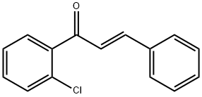 (E)-1-(2-chlorophenyl)-3-phenylprop-2-en-1-one 化学構造式