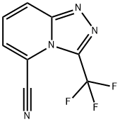 3-(Trifluoromethyl)-[1,2,4]triazolo[4,3-a]pyridine-5-carbonitrile|