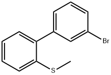 (3-BROMO-[1,1-BIPHENYL]-2-YL)(METHYL)SULFANE Structure