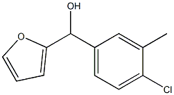 (4-chloro-3-methylphenyl)-(furan-2-yl)methanol,1443309-76-9,结构式