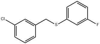 (3-CHLOROBENZYL)(3-FLUOROPHENYL)SULFANE|