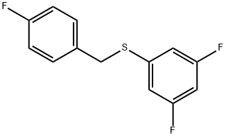 (3,5-DIFLUOROPHENYL)(4-FLUOROBENZYL)SULFANE|