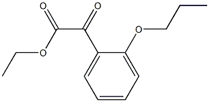 2-氧代-2-(2-丙氧基苯基)乙酸乙酯, 1443334-21-1, 结构式
