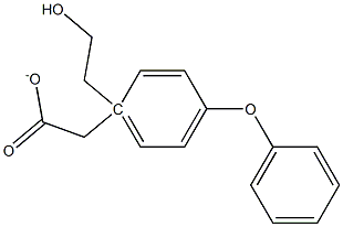 酢酸4-フェノキシフェネチル 化学構造式