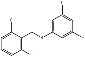 (2-CHLORO-6-FLUOROBENZYL)(3,5-DIFLUOROPHENYL)SULFANE|