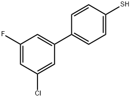 3-CHLORO-5-FLUORO-[1,1-BIPHENYL]-4-THIOL,1443354-10-6,结构式