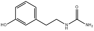 1-(3-hydroxyphenethyl)urea 化学構造式