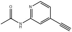 N-(4-乙炔基吡啶-2-基)醋胺石, 1445876-40-3, 结构式