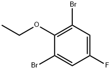 2,6-二溴-4-氟-苯乙醚,1447671-86-4,结构式