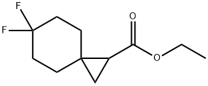 ethyl 6,6-difluorospiro[2.5]octane-1-carboxylate Struktur