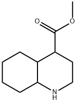 十氢喹啉-4-羧酸甲酯 结构式