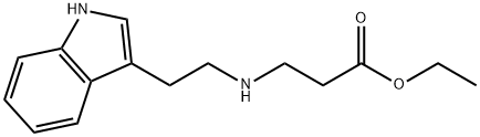 ethyl 3-{[2-(1H-indol-3-yl)ethyl]amino}propanoate,14487-98-0,结构式