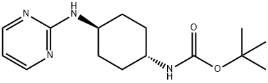 (1R*,4R*)-tert-Butyl N-[4-(pyrimidin-2-ylamino)cyclohexyl]carbamate