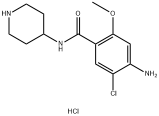 145726-57-4 4-氨基-5-氯-2-甲氧基-N-(哌啶-4-基)苯甲酰胺盐酸