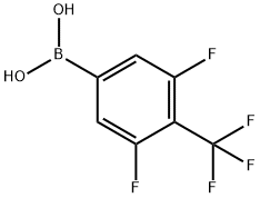 3,5-difluoro-4-(trifluoromethyl)phenyl boronic acid|3,5-二氟-4-三氟甲基苯硼酸