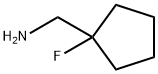 (1-fluorocyclopentyl)methanamine Structure