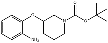 1464091-56-2 TERT-BUTYL 3-(2-AMINOPHENOXY)PIPERIDINE-1-CARBOXYLATE