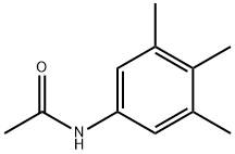 N-(3,4,5-トリメチルフェニル)アセトアミド 化学構造式
