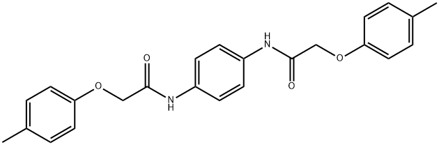 N,N'-1,4-phenylenebis[2-(4-methylphenoxy)acetamide]|